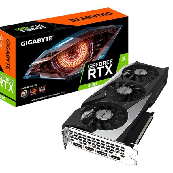 GIGABYTE GeForce RTX 3060 GAMING OC 12GB GDDR6 192-bit Graphics Card