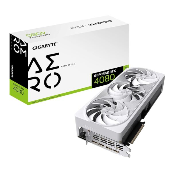 Gigabyte GeForce RTX 4080 Aero OC 16GB GDDR6X Graphic Card with 3X Windforce Fans