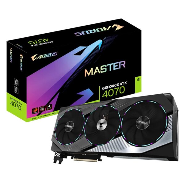 Gigabyte AORUS GeForce RTX 4070 MASTER 12GB 192-bit GDDR6X Graphics Card