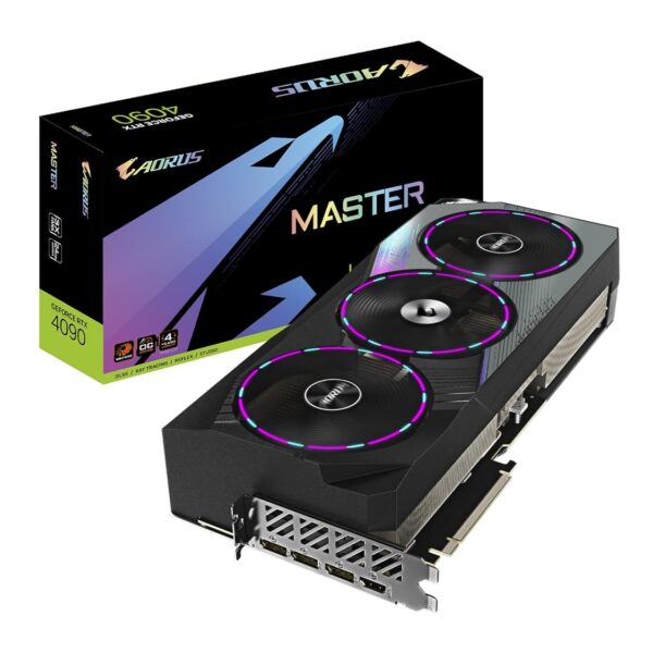 GIGABYTE AORUS GeForce RTX 4090 GDDR6X Master 24G Graphics Card