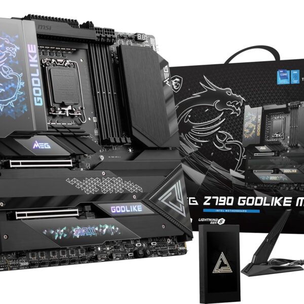 MSI MEG Z790 GODLIKE MAX LGA 1700 DDR5 PCIe 5.0 E-ATX Gaming Motherboard