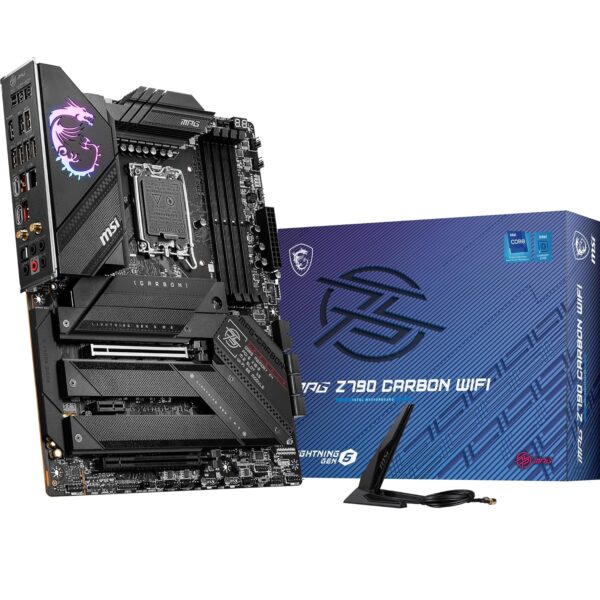 MSI MPG Z790 CARBON Wi-Fi LGA 1700 PCIe 5.0 DDR5 ATX Motherboard