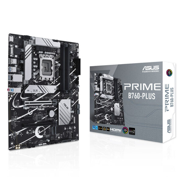 ASUS PRIME B760-PLUS Intel B760 LGA 1700 ATX DDR5 Motherboard