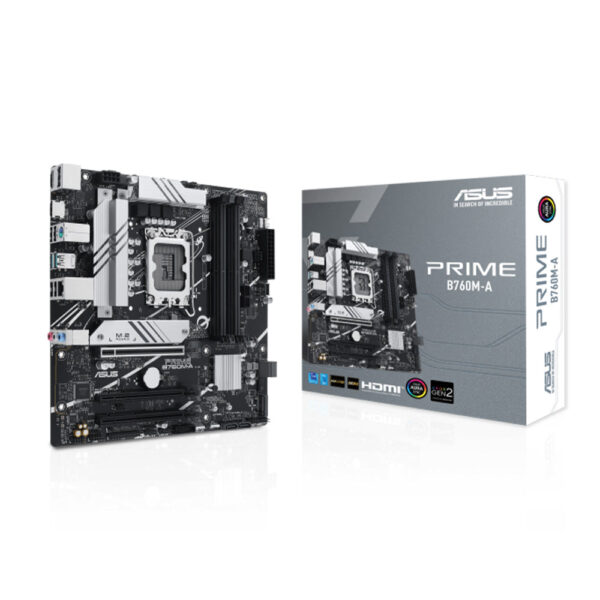 ASUS PRIME B760M-A Intel B760 LGA 1700 Micro-ATX DDR5 Motherboard